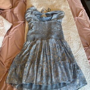 Light blue with gold design. Super cute. No tags, size Large.